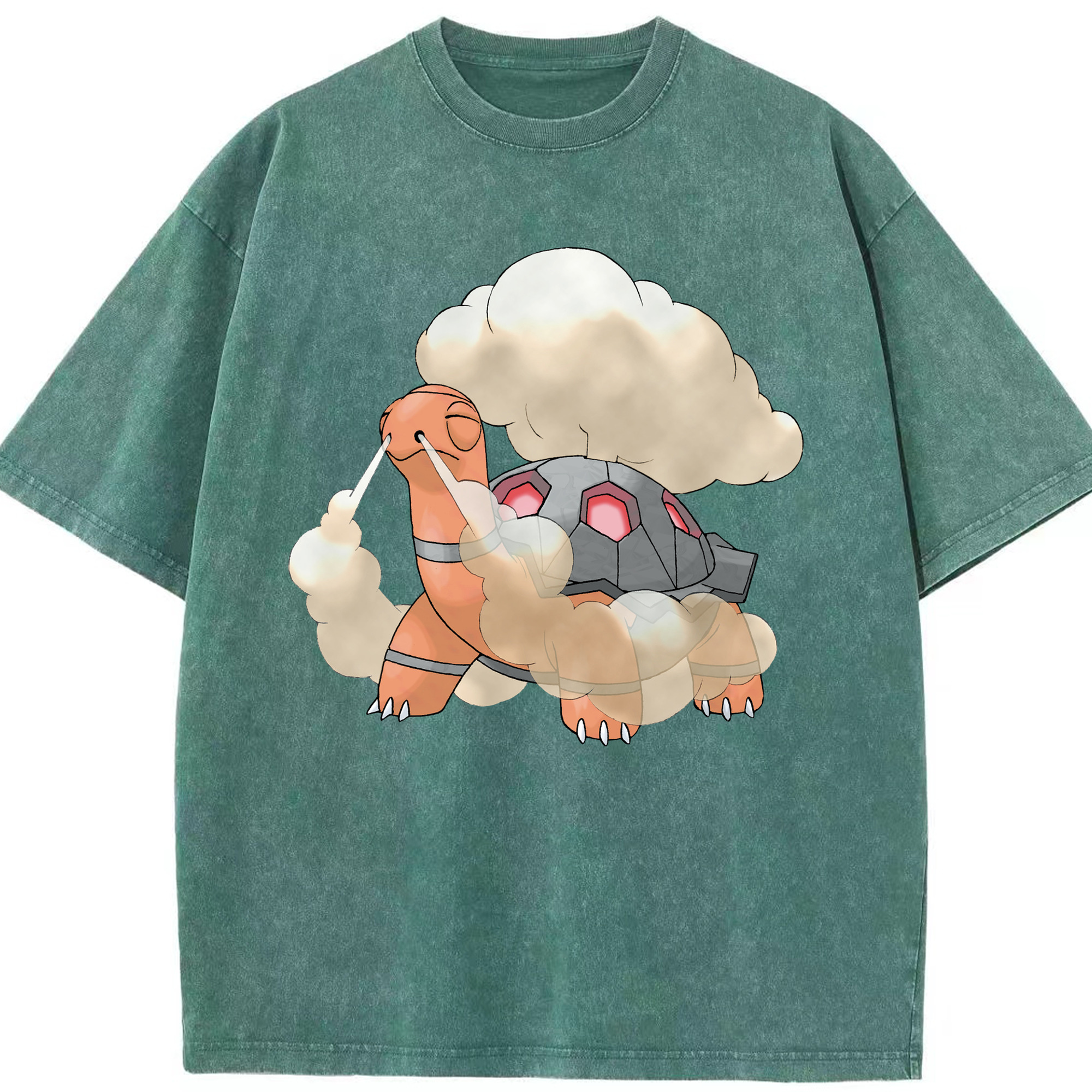 （画像用） ポケットモンスター Pokémon 綿100% ヴィンテージ風 半袖Tシャツ（フロントプリント）